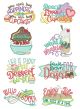 Sweet Kitchen Word Art Machine Embroidery Designs by JuJu
