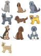 Dog Breeds Applique Set 7 Designs by JuJu Machine Embroidery Designs
