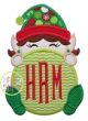 Elf Peeker Girl Applique | Machine Embroidery Designs by JuJu