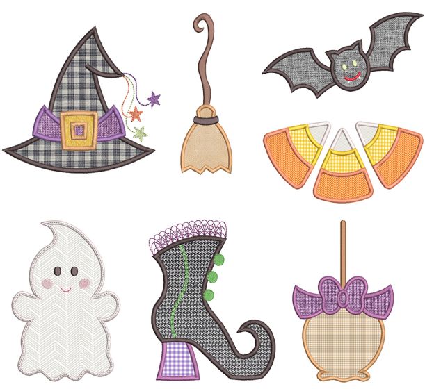 Spooktacular Halloween 2 | Machine Embroidery Designs by JuJu