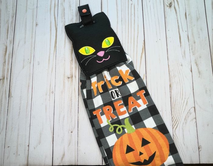 ITH Halloween Towel Topper Set 1 | Machine Embroidery Designs by JuJu