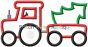 Christmas Tractor | Machine Embroidery Designs by JuJu/ Stitch Away Applique 