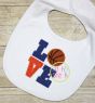 Basketball LOVE Applique | Machine Embroidery Designs by JuJu