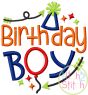 Itch 2 Stitch Birthday Boy Applique Digital Embroidery Machine Designs by JuJu