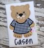 Cougar Jersey Applique | Machine Embroidery Designs by JuJu