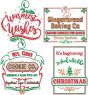 Farm Fresh Christmas 11 | Machine Embroidery Designs by JuJu