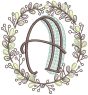 Hope Laurel Alphabet | Machine Embroidery Designs by JuJu