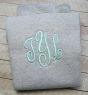 Empress Monogram Embroidery Font | Machine Embroidery Designs by JuJu