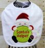 Santa Peeker Applique | Machine Embroidery Designs by JuJu