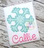 Snowflake Applique | Machine Embroidery Designs by JuJu
