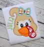 Turkey Face Girl Applique | Machine Embroidery Designs by JuJu