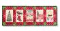 ITH Farmhouse Christmas Table Runner | Machine Embroidery Designs by JuJu