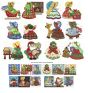 Sunbonnet Belles Christmas Applique Machine Embroidery Designs by JuJu 
