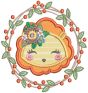 Rustic Jungle Animal Wreaths | Machine Embroidery Designs by JuJu