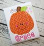 Happy Pumpkin Applique | Machine Embroidery Designs by JuJu