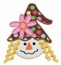Scarecrow with Trim Hair Applique | Machine Embroidery Designs by JuJu