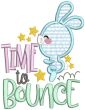 Adorable Easter Word Art Digital Embroidery Designs by JuJu