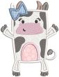Silly Chubby Farm Animals | Machine Embroidery Designs by JuJu
