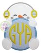 Snowman Peeker Applique | Machine Embroidery Designs by JuJu