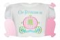 Birthday Princess Carriage Applique | Machine Embroidery Designs by JuJu