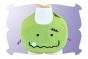 Lil Frankenstein Baby Bib Sewing Pattern | Machine Embroidery Designs by JuJu