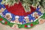 ITH Gingerbread Tree Skirt | Machine Embroidery Designs by JuJu