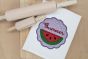 Watermelon Scallop Applique | Machine Embroidery Designs by JuJu