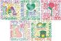 Holiday Subway Art | Machine Embroidery Designs by JuJu
