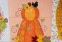 ITH Chunky Pumpkin Table Runner | Machine Embroidery Designs by JuJu
