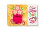 ITH Live More Mug Rug | Machine Embroidery Designs by JuJu