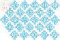 Itch 2 Stitch Elegant Scroll One Color Small Monogram Digital Embroidery Machine Designs by JuJu