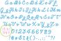 Requited Script Embroidery Font | Machine Embroidery Designs by JuJu
