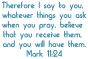 Mark 11:24