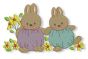 Sweet Easter Machine Embroidery Designs by JuJu