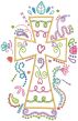 Easter Doodles Machine Embroidery Designs By JuJu