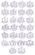 Dazzling Monogram Machine Embroidery Designs By JuJu