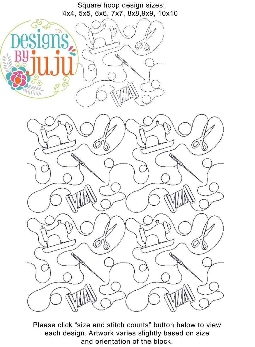 【CPGN STUDIO】Heavy Overfit Signature Embroidery S/S Sewing 1 End-to-End Quilting | Machine Embroidery Designs by