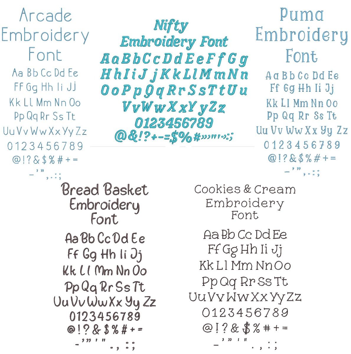 2024特集 Quarter 17 Bundle Font Inch その他