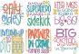 New Sibling Word Art Digital Embroidery Designs by JuJu

