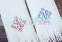 Itch 2 Stitch Elegant Scroll One Color Small Monogram Digital Embroidery Machine Designs by JuJu