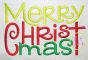 Merry Christmas 2 Embroidery | Machine Embroidery Designs by JuJu