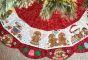 ITH Gingerbread Tree Skirt | Machine Embroidery Designs by JuJu