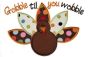 Turkey Gobble til Wobble Applique | Machine Embroidery Designs by JuJu