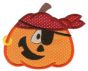 Pumpkin Heads and Faces Applique Machine Embroidery Designs by JuJu