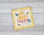 ITH Busy Bees Bee Happy Pot Holder | Machine Embroidery Designs by JuJu