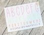 Courtside Bean Stitch Embroidery Font | Machine Embroidery Designs by JuJu