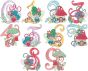 Fairy Numbers | Machine Embroidery Designs by JuJu