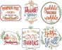 Farm Fresh Thanksgiving 1 | Machine Embroidery Designs by JuJu