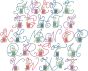 Sewing Alphabet | Machine Embroidery Designs by JuJu