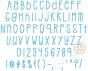 Sneakers Embroidery Font | Machine Embroidery Designs by JuJu